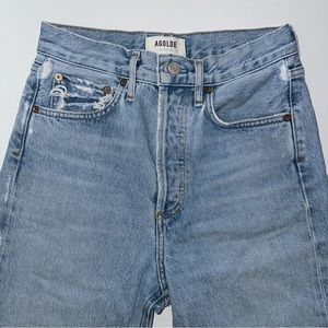 Agolde Straight Light Wash Denim 23